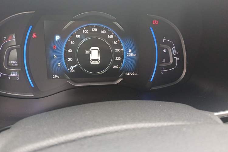 Used Hyundai Tucson 2020 280TGDi Two-Wheel-Drive GLS Fashion Edition China VI Standard Odometer Close Up