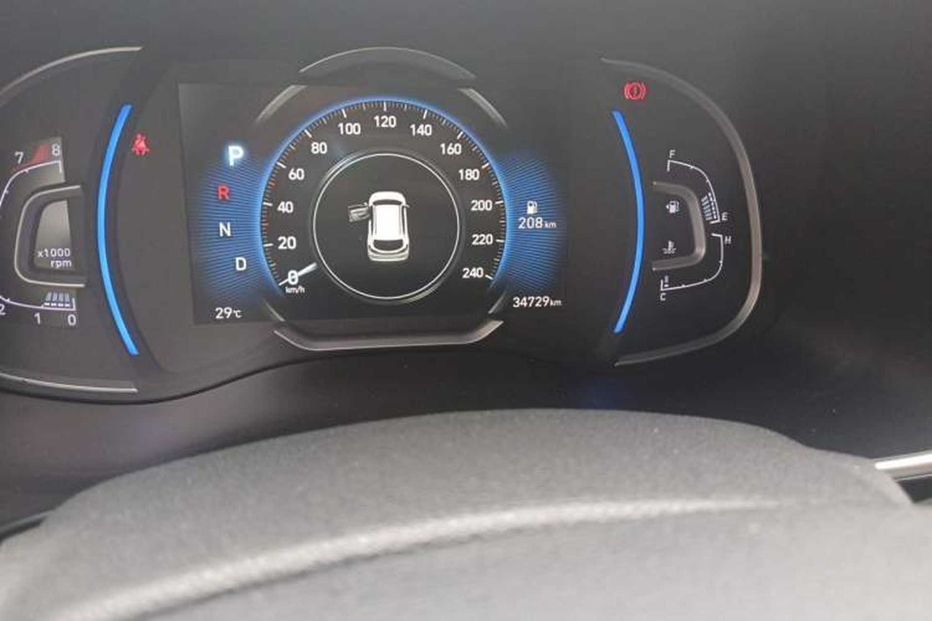 Used Hyundai Tucson 2020 280TGDi Two-Wheel-Drive GLS Fashion Edition China VI Standard Odometer Close Up