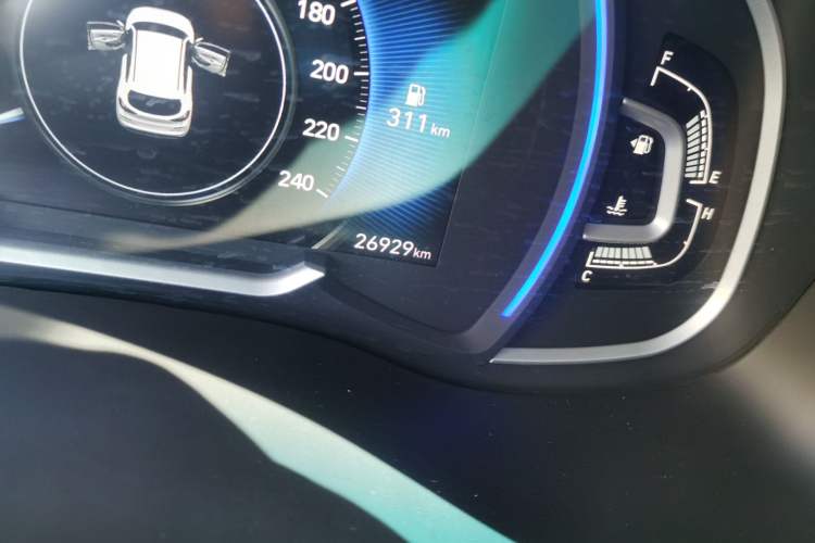 Used Hyundai Tucson 2020 280TGDi Two-Wheel-Drive GLS Fashion Edition China VI Standard Odometer Close Up
