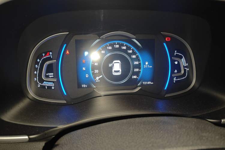 Used Hyundai Tucson 2020 280TGDi Two-Wheel-Drive GLS Fashion Edition China VI Standard Odometer Close Up