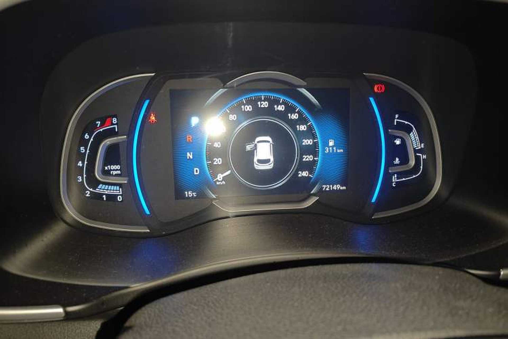 Used Hyundai Tucson 2020 280TGDi Two-Wheel-Drive GLS Fashion Edition China VI Standard Odometer Close Up