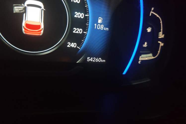 Used Hyundai Tucson 2020 280TGDi Two-Wheel-Drive GLS Smart Connectivity Version China VI Standard Odometer Close Up