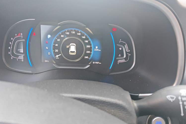 Used Hyundai Tucson 2020 280TGDi Two-Wheel-Drive GLS Fashion Edition China VI Standard Odometer Close Up