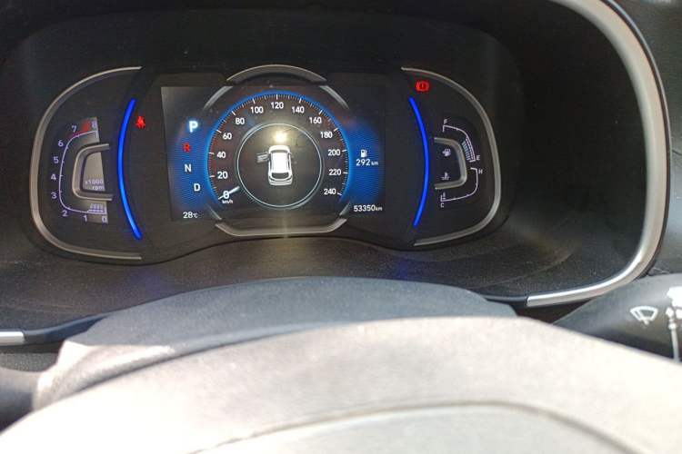 Used Hyundai Tucson 2020 280TGDi Two-Wheel-Drive GLS Smart Connectivity Version China VI Standard Odometer Close Up