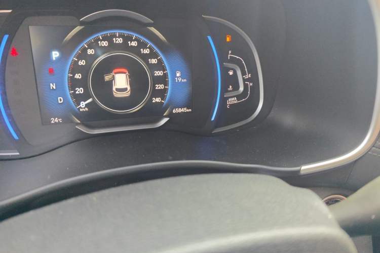 Used Hyundai Tucson 2020 280TGDi Two-Wheel-Drive GLS Smart Connectivity Version China VI Standard Odometer Close Up
