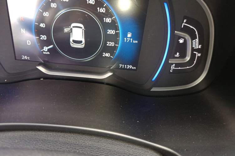 Used Hyundai Tucson 2020 280TGDi Two-Wheel-Drive GLS Fashion Edition China VI Standard Odometer Close Up