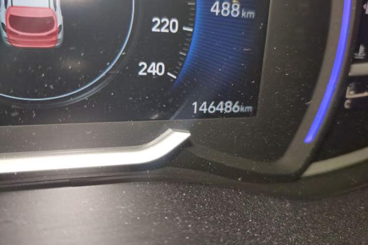 Used Hyundai Tucson 2020 280TGDi Two-Wheel-Drive GLS Fashion Edition China VI Standard Odometer Close Up