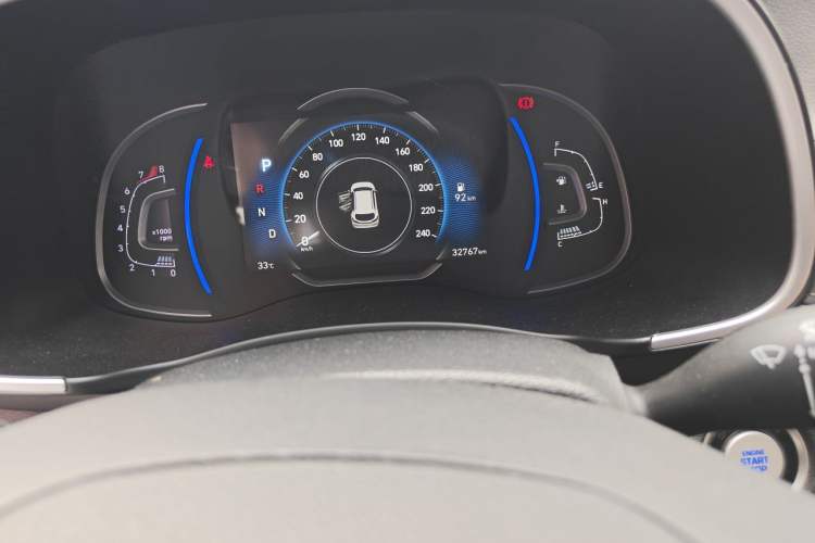 Used Hyundai Tucson 2020 280TGDi Two-Wheel-Drive GLS Fashion Edition China VI Standard Odometer Close Up