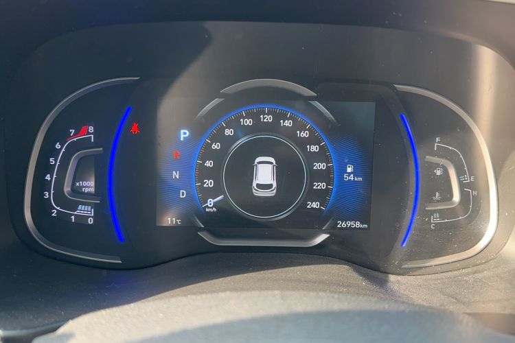 Used Hyundai Tucson 2020 280TGDi Two-Wheel-Drive GLS Fashion Edition China VI Standard Odometer Close Up