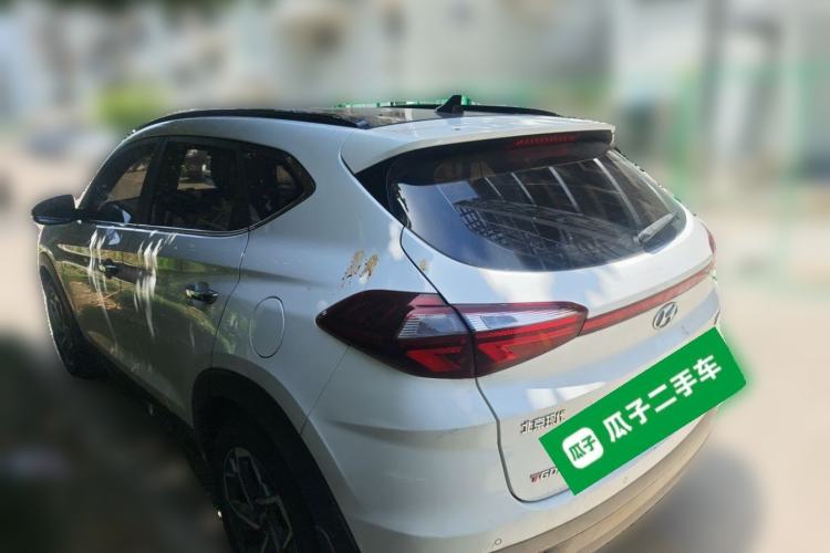 Used Hyundai Tucson 2020 280TGDi Two-Wheel-Drive GLS Fashion Edition China VI Standard Rear Left 45 Deg