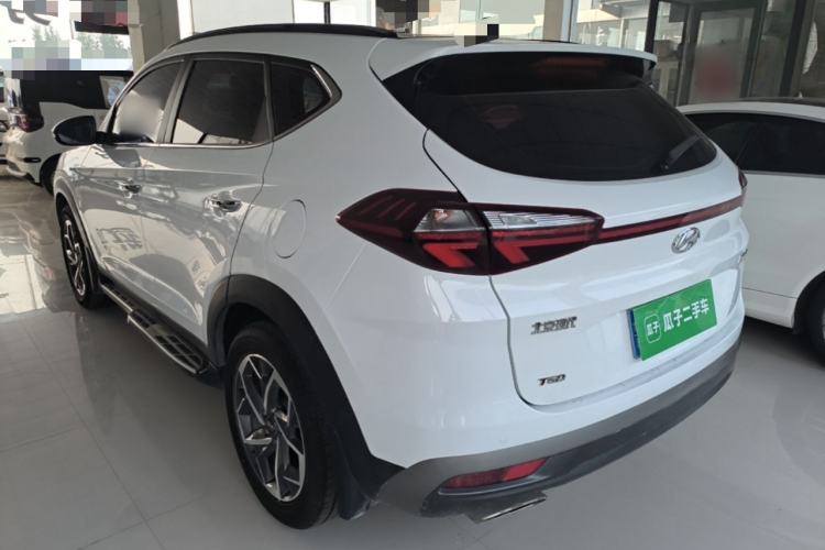 Used Hyundai Tucson 2020 280TGDi Two-Wheel-Drive GLS Fashion Edition China VI Standard Rear Left 45 Deg