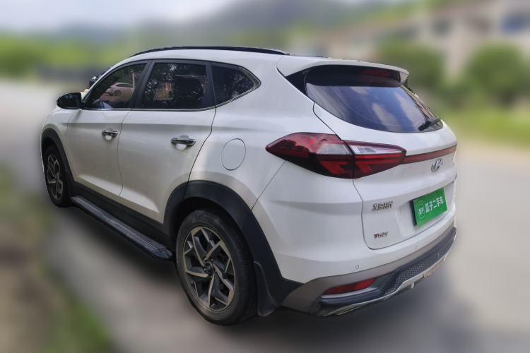 Used Hyundai Tucson 2020 280TGDi Two-Wheel-Drive GLS Fashion Edition China VI Standard Rear Left 45 Deg