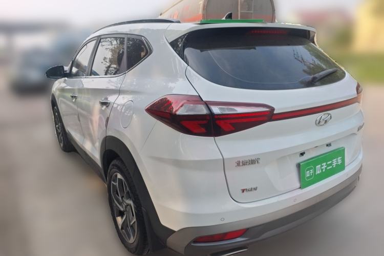 Used Hyundai Tucson 2020 280TGDi Two-Wheel-Drive GLS Fashion Edition China VI Standard Rear Left 45 Deg