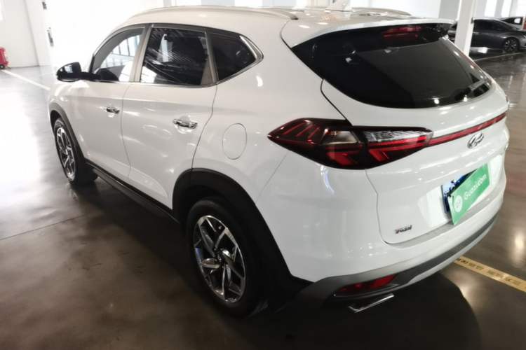 Used Hyundai Tucson 2020 280TGDi Two-Wheel-Drive GLS Smart Connectivity Version China VI Standard Rear Left 45 Deg