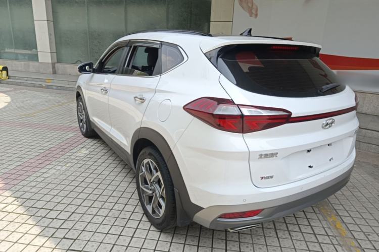 Used Hyundai Tucson 2020 280TGDi Two-Wheel-Drive GLS Fashion Edition China VI Standard Rear Left 45 Deg