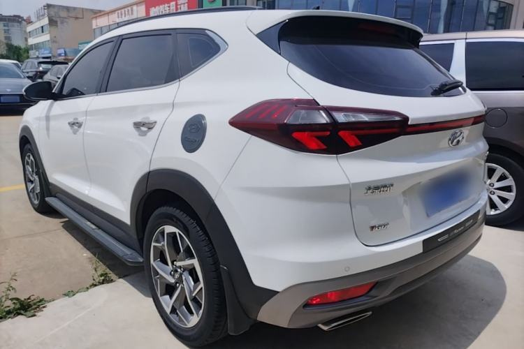 Used Hyundai Tucson 2020 280TGDi Two-Wheel-Drive GLS Fashion Edition China VI Standard Rear Left 45 Deg