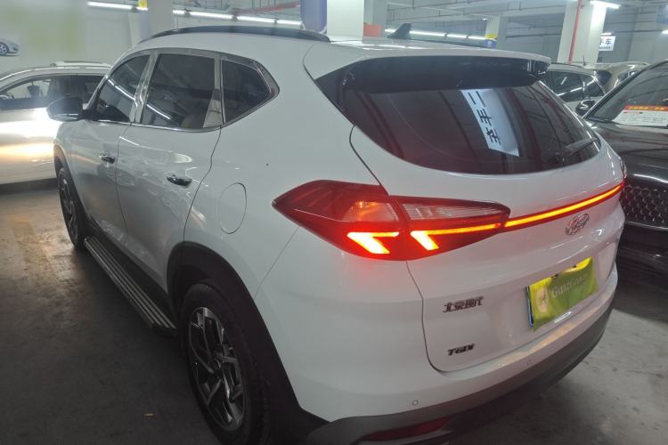 Used Hyundai Tucson 2020 280TGDi Two-Wheel-Drive GLS Fashion Edition China VI Standard Rear Left 45 Deg