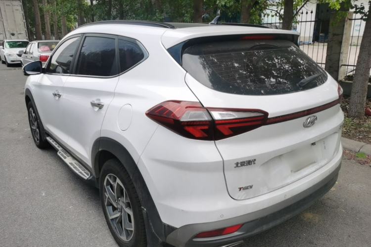 Used Hyundai Tucson 2020 280TGDi Two-Wheel-Drive GLS Fashion Edition China VI Standard Rear Left 45 Deg