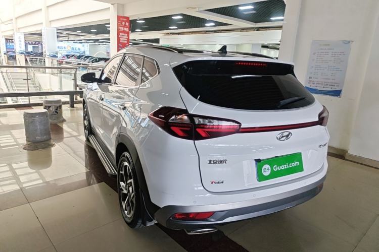 Used Hyundai Tucson 2020 280TGDi Two-Wheel-Drive GLS Fashion Edition China VI Standard Rear Left 45 Deg