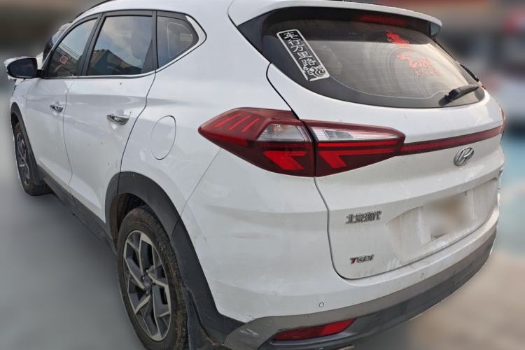 Used Hyundai Tucson 2020 280TGDi Two-Wheel-Drive GLS Fashion Edition China VI Standard Rear Left 45 Deg