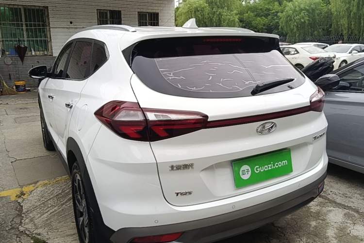 Used Hyundai Tucson 2020 280TGDi Two-Wheel-Drive GLS Smart Connectivity Version China VI Standard Rear Left 45 Deg