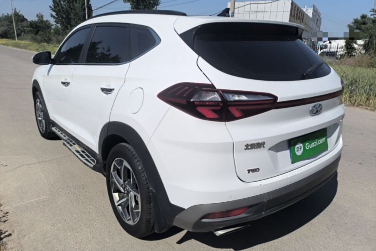 Used Hyundai Tucson 2020 280TGDi Two-Wheel-Drive GLS Fashion Edition China VI Standard Rear Left 45 Deg