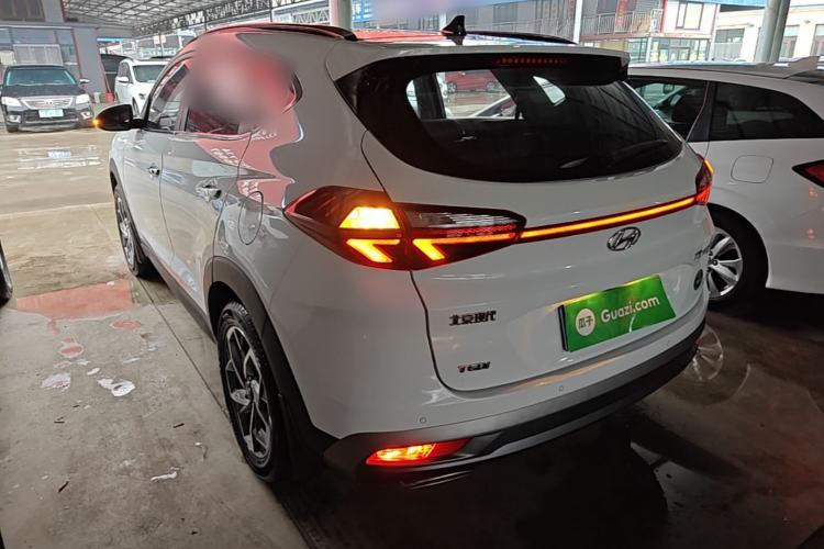Used Hyundai Tucson 2020 280TGDi Two-Wheel-Drive GLS Fashion Edition China VI Standard Rear Left 45 Deg