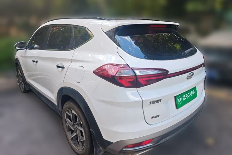Used Hyundai Tucson 2020 280TGDi Two-Wheel-Drive GLS Fashion Edition China VI Standard Rear Left 45 Deg