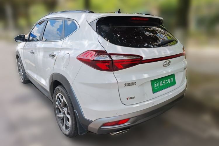 Used Hyundai Tucson 2020 280TGDi Two-Wheel-Drive GLS Fashion Edition China VI Standard Rear Left 45 Deg
