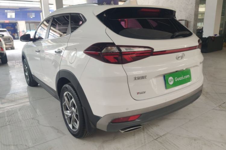 Used Hyundai Tucson 2020 280TGDi Two-Wheel-Drive GLS Smart Connectivity Version China VI Standard Rear Left 45 Deg