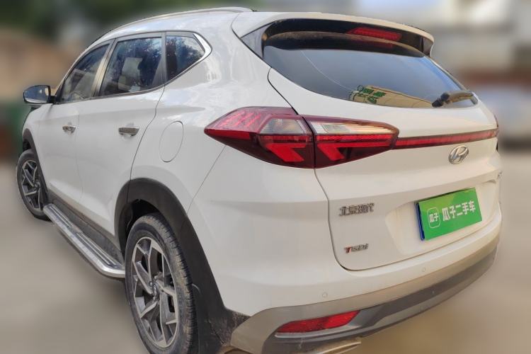 Used Hyundai Tucson 2020 280TGDi Two-Wheel-Drive GLS Smart Connectivity Version China VI Standard Rear Left 45 Deg