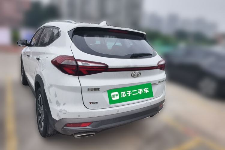 Used Hyundai Tucson 2020 280TGDi Two-Wheel-Drive GLS Smart Connectivity Version China VI Standard Rear Left 45 Deg