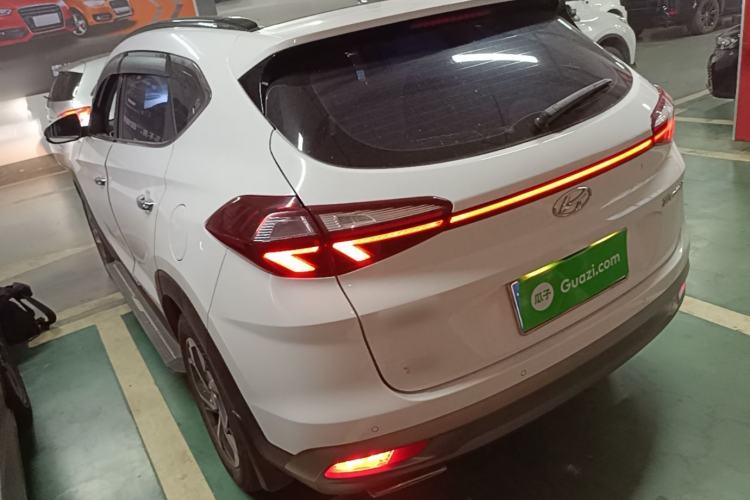 Used Hyundai Tucson 2020 280TGDi Two-Wheel-Drive GLS Fashion Edition China VI Standard Rear Left 45 Deg