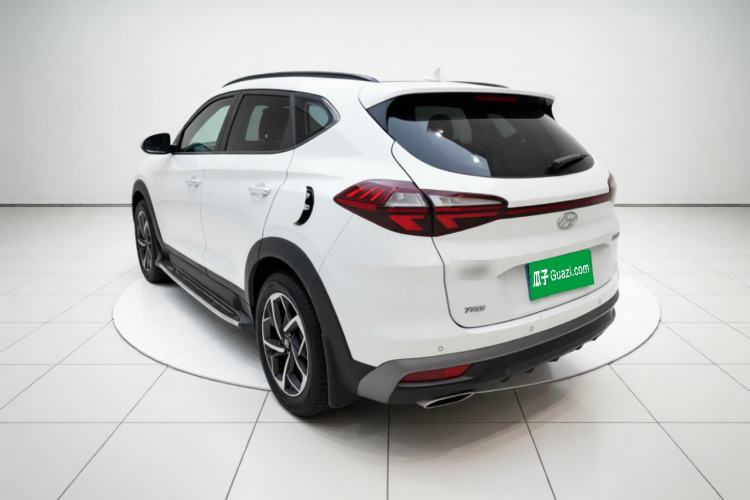 Used Hyundai Tucson 2020 280TGDi Two-Wheel-Drive GLS Fashion Edition China VI Standard Rear Left 45 Deg