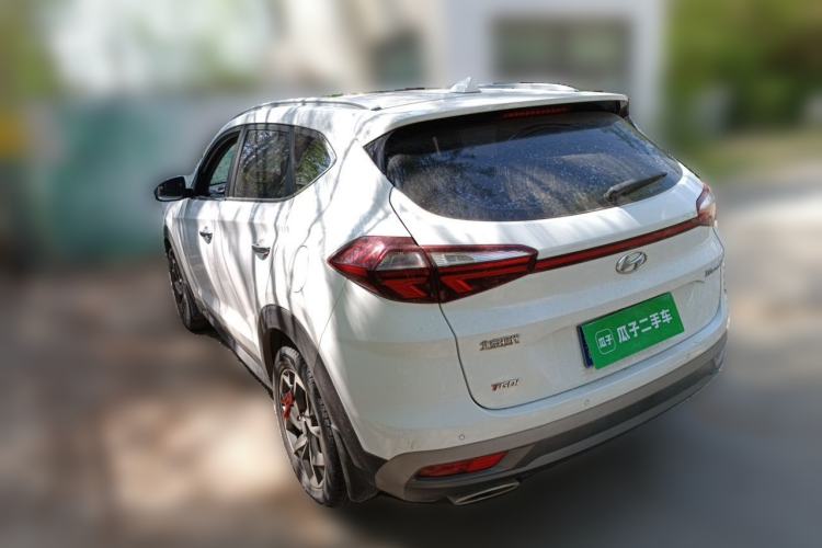 Used Hyundai Tucson 2020 280TGDi Two-Wheel-Drive GLS Smart Connectivity Version China VI Standard Rear Left 45 Deg