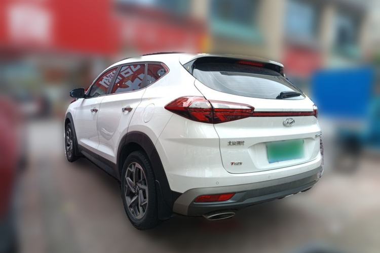 Used Hyundai Tucson 2020 280TGDi Two-Wheel-Drive GLS Fashion Edition China VI Standard Rear Left 45 Deg