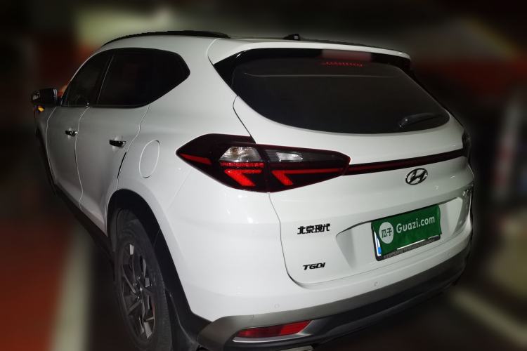 Used Hyundai Tucson 2020 280TGDi Two-Wheel-Drive GLS Fashion Edition China VI Standard Rear Left 45 Deg