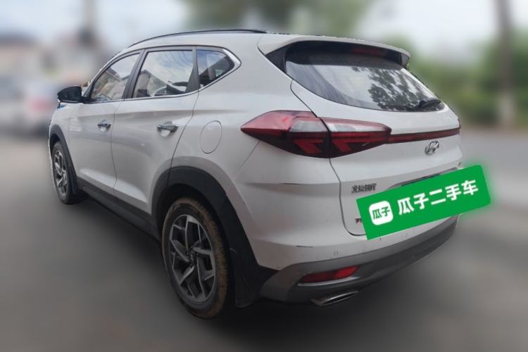 Used Hyundai Tucson 2020 280TGDi Two-Wheel-Drive GLS Fashion Edition China VI Standard Rear Left 45 Deg