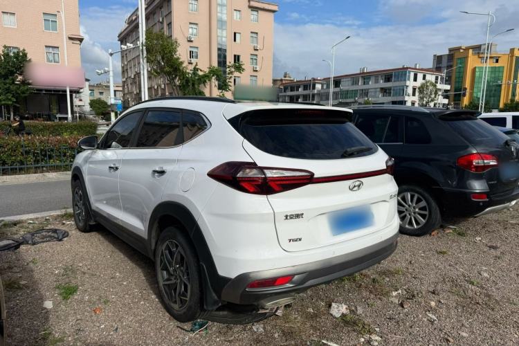 Used Hyundai Tucson 2020 280TGDi Two-Wheel-Drive GLS Fashion Edition China VI Standard Rear Left 45 Deg