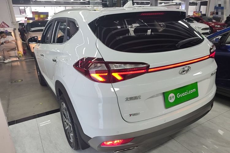 Used Hyundai Tucson 2020 280TGDi Two-Wheel-Drive GLS Smart Connectivity Version China VI Standard Rear Left 45 Deg
