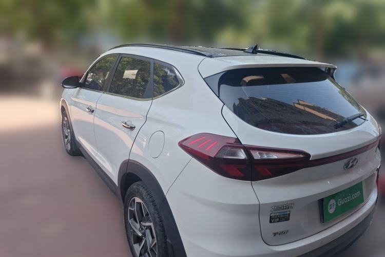 Used Hyundai Tucson 2020 280TGDi Two-Wheel-Drive GLS Fashion Edition China VI Standard Rear Left 45 Deg