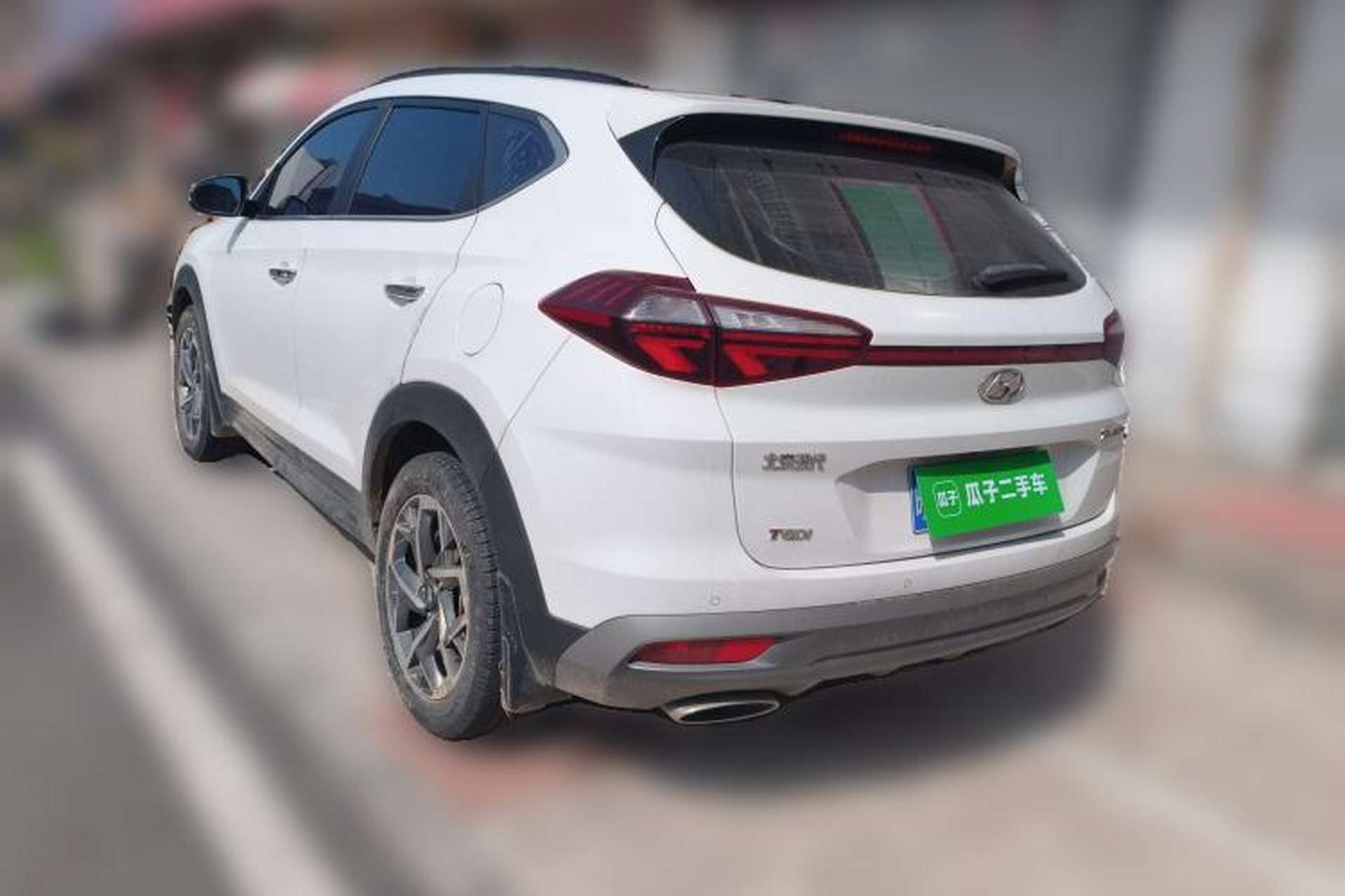 Used Hyundai Tucson 2020 280TGDi Dual-Clutch Two-Wheel Drive Fashion Edition China V Standard Rear Left 45 Deg