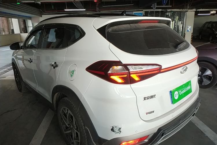 Used Hyundai Tucson 2020 280TGDi Two-Wheel-Drive GLS Fashion Edition China VI Standard Rear Left 45 Deg