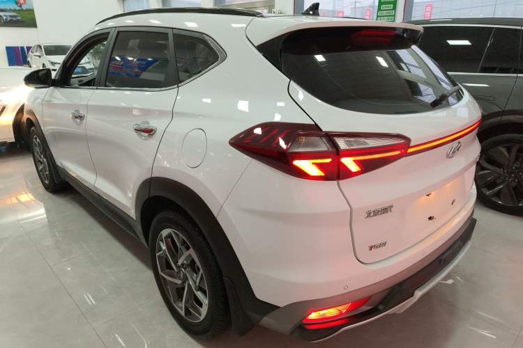 Used Hyundai Tucson 2020 280TGDi Two-Wheel-Drive GLS Fashion Edition China VI Standard Rear Left 45 Deg