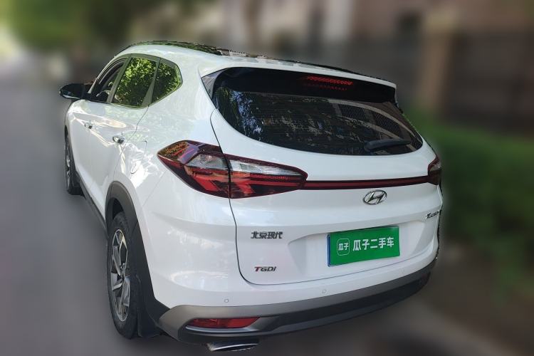 Used Hyundai Tucson 2020 280 TGDi Two-Wheel-Drive DLX Smart Enjoyment Version China VI Standard Rear Left 45 Deg