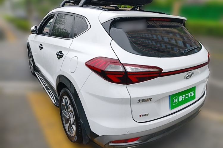 Used Hyundai Tucson 2020 280TGDi Two-Wheel-Drive GLS Fashion Edition China VI Standard Rear Left 45 Deg