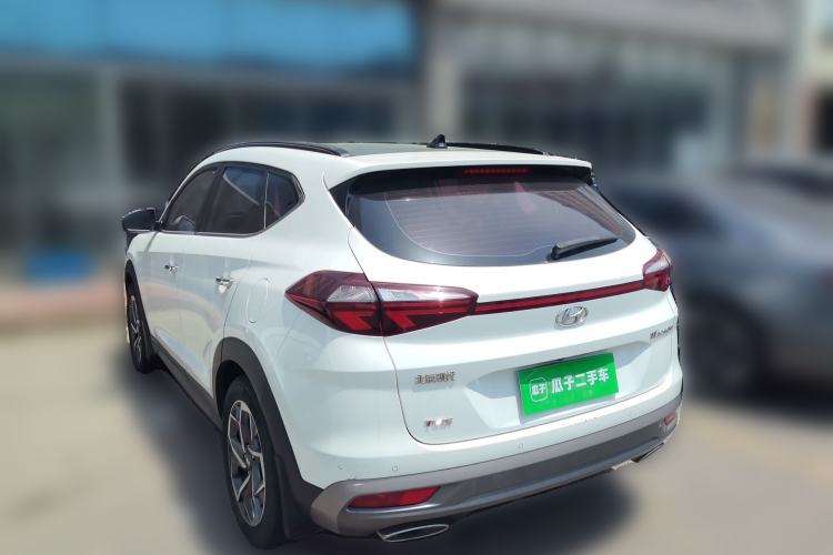 Used Hyundai Tucson 2020 280TGDi Two-Wheel-Drive GLS Fashion Edition China VI Standard Rear Left 45 Deg