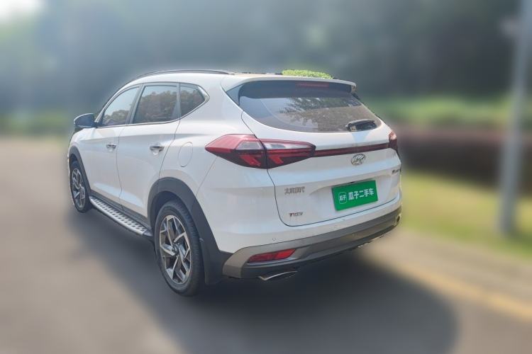 Used Hyundai Tucson 2020 280TGDi Dual-Clutch Two-Wheel Drive Smart Edition Emission Standard China V Rear Left 45 Deg