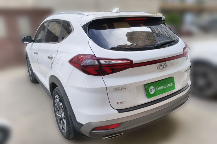 Used Hyundai Tucson 2020 280TGDi Two-Wheel-Drive GLS Smart Connectivity Version China VI Standard Rear Left 45 Deg