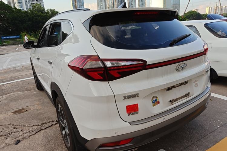 Used Hyundai Tucson 2020 280 TGDi Two-Wheel-Drive DLX Smart Enjoyment Version China VI Standard Rear Left 45 Deg